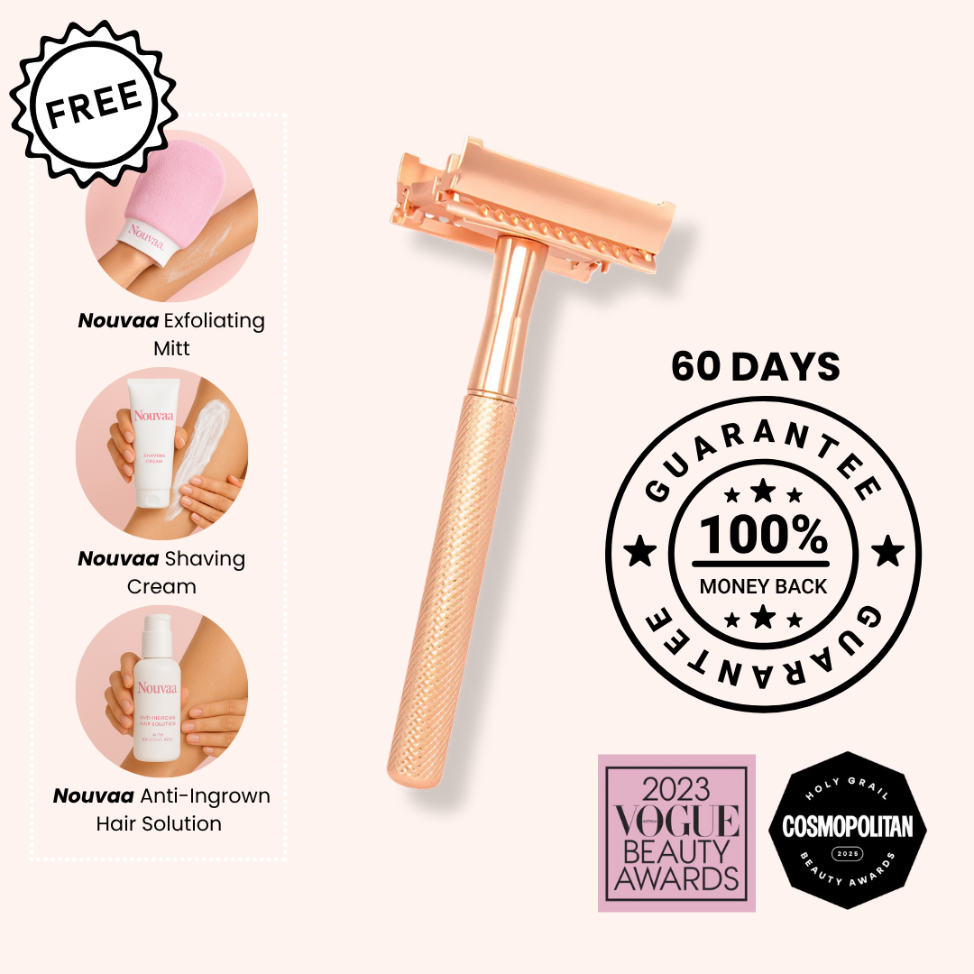 Nouvaa Razor - Bump-free shaving, smoothness that lasts